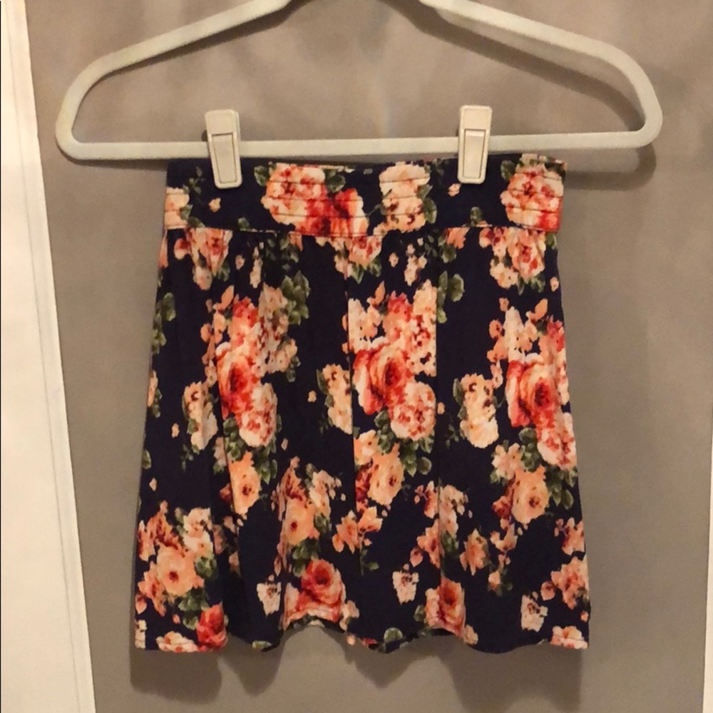 Forever 21 floral skirt
